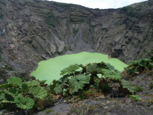 Blick in die Vulcacaldera